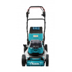 Image du produit : Tondeuse Makita auto-tractée LXT 36 Volts 2 x 18 Volts - sans fil Lithium (Li-Ion) - 5 Ah - 46cm - (4 batteries) - diamètre lame 46cm - hauteur tonte 20 à 100mm - surface tonte 1900-1400m² | DLM462PT4