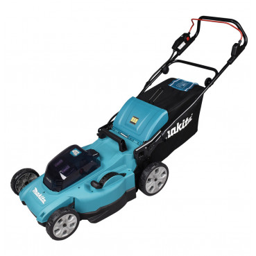 Tondeuse Makita 48cm LXT 36 Volts 2 x 18 Volts - sans fil Lithium (Li-Ion) - 5 Ah - diamètre lame 48cm - surface tonte 650m² - hauteur tonte 20 à 100mm | DLM480CT2