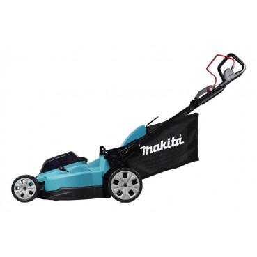 Tondeuse Makita 48cm LXT 36 Volts 2 x 18 Volts - sans fil Lithium (Li-Ion) - 5 Ah - diamètre lame 48cm - surface tonte 650m² - hauteur tonte 20 à 100mm | DLM480CT2