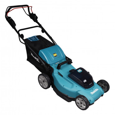 Tondeuse Makita 48cm LXT 36 Volts 2 x 18 Volts - sans fil Lithium (Li-Ion) - 5 Ah - diamètre lame 48cm - surface tonte 800m² - hauteur tonte 20 à 100mm | DLM481CT2