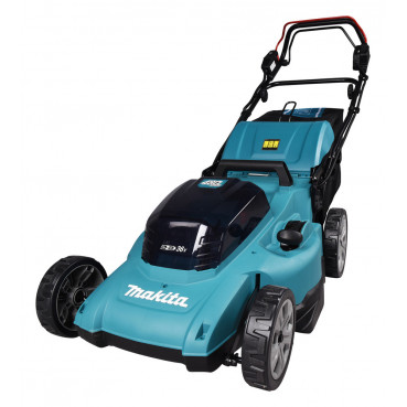 Tondeuse Makita 48cm LXT 36 Volts 2 x 18 Volts - sans fil Lithium (Li-Ion) - 5 Ah - diamètre lame 48cm - surface tonte 800m² - hauteur tonte 20 à 100mm | DLM481CT2