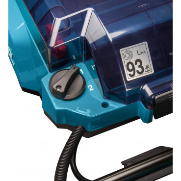 Tondeuse Makita auto-tractée LXT 36 Volts 2 x 18 Volts - sans fil Lithium (Li-Ion) - 53cm - (Produit seul) - diamètre lame 53,4cm - hauteur tonte 20 à 100mm - surface tonte 2300m² | DLM532Z