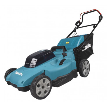 Tondeuse Makita 53cm LXT 36 Volts 2 x 18 Volts - sans fil Lithium (Li-Ion) - (Produit seul) - diamètre lame 53cm - hauteur tonte 20 à 100mm - surface tonte 700m² | DLM538Z