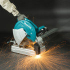 Image du produit : Scie à onglet Makita métaux LXT - 36 Volts 2 x 18 Volts - sans fil - (Produit seul) | DLW140Z