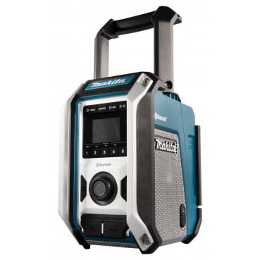 Radio de chantier Makita LXT 12 à 18 Volts - sans fil Lithium (Li-Ion) / 230 V - Bluetooth - (Produit seul) - IP 65 | DMR114