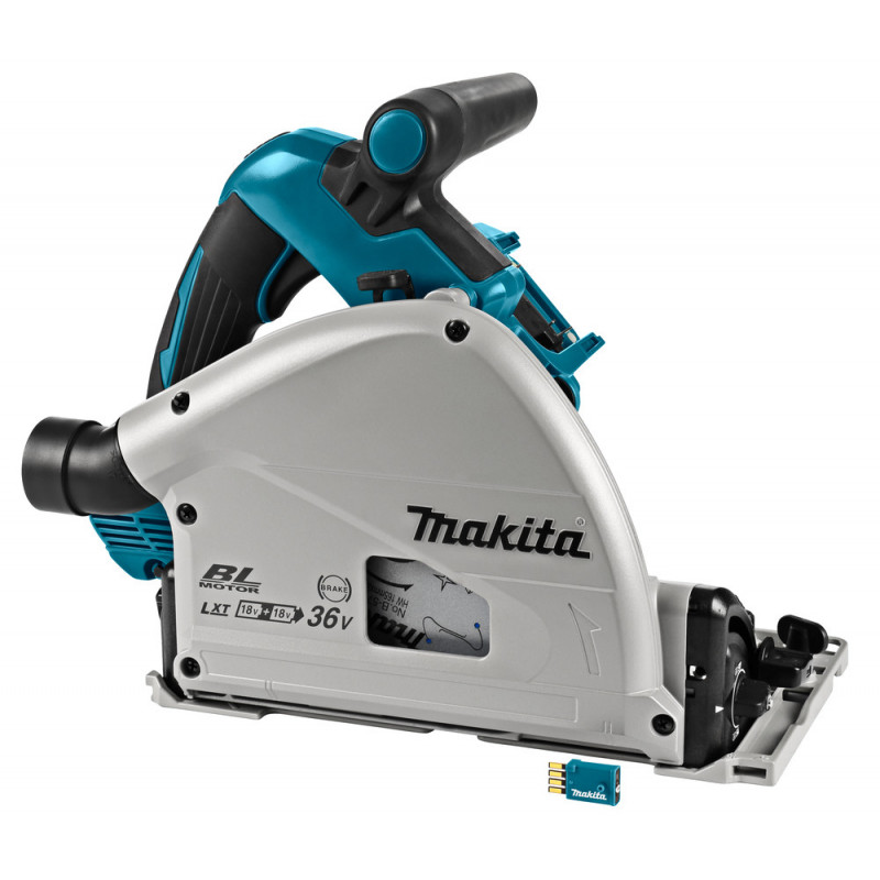 Scie plongeante Makita LXT 36 Volts 2 x 18 Volts - sans fil Lithium (Li-Ion) - Ø 165mm - (Produit seul) | DSP601ZU