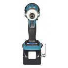 Image du produit : Visseuse à chocs Makita LXT 18 Volts - sans fil Lithium (Li-Ion) - 5 Ah - 8 modes - 180 Nm - poids 0,85kg | DTD172RTJ