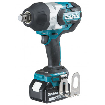 Boulonneuse à chocs Makita LXT 18 Volts - sans fil Lithium (Li-Ion) - 5 Ah - 1050 Nm - carré 3/4" | DTW1001RTJ