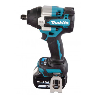 Boulonneuse à chocs Makita LXT 18 Volts - sans fil Lithium (Li-Ion) - 5 Ah - 700 Nm - poids 2,70kg - carré 1/2" | DTW700RTJ