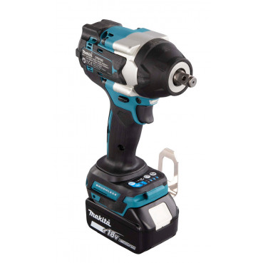 Boulonneuse à chocs Makita LXT 18 Volts - sans fil Lithium (Li-Ion) - 5 Ah - 700 Nm - poids 2,70kg - carré 1/2" | DTW700RTJ