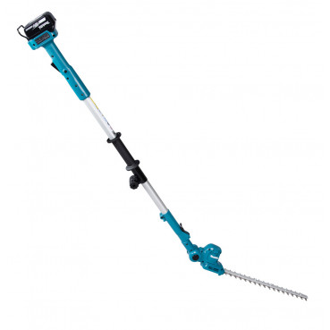 Taille-haie Makita à perche LXT 18 Volts - sans fil Lithium (Li-Ion) - 46cm - (1 batterie) - section de coupe maxi 18mm - longueur 460mm - poids 2,63kg | DUN461WSF