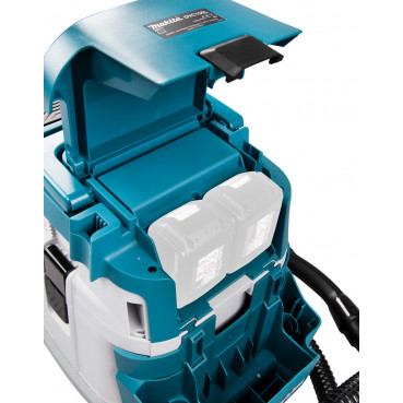 Aspirateur Makita LXT 36 Volts 2 x 18 Volts - sans fil Lithium (Li-Ion) - (Produit seul) - capacité réservoir poussière 15 litres | DVC156LZX1