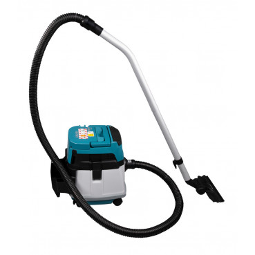 Aspirateur Makita LXT 36 Volts 2 x 18 Volts - sans fil Lithium (Li-Ion) - (Produit seul) - capacité réservoir poussière 15 litres | DVC157LZX3