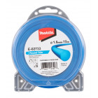 Image du produit : Bobine de fil nylon Makita pour débroussailleuse, rotofil, coupe bordure, rond - diamètre du fil 1,6mm - longueur 15m | E-02733