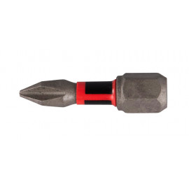 Embout pour vissage à chocs (Impact Premier) 25mm PHILLIPS PH1, Hexa 1/4" - 2 pièce(s) Makita | E-03121