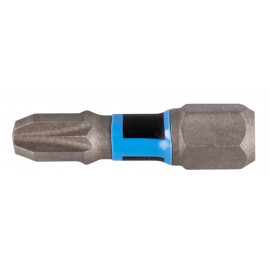 Embout pour vissage à chocs (Impact Premier) 25mm POZIDRIV - PZ3, Hexa 1/4" - 2 pièce(s) Makita | E-03187