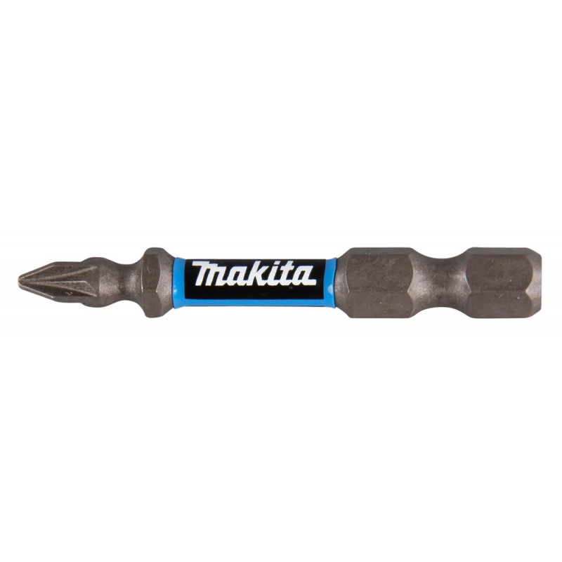 Embout pour vissage à chocs (Impact Premier) 50mm POZIDRIV - PZ1, Hexa 1/4" - 2 pièce(s) Makita | E-03296