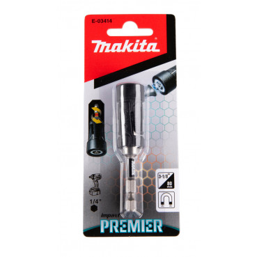 Porte-embout ultra-magnétique pour vissage à chocs (Impact Premier) - longueur totale 79mm - 1/4" Makita | E-03414