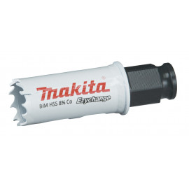 Scie cloche Makita BiM, 22mm Ezychange - diamètre 22mm - profondeur maxi de perçage 44mm - 1 pièce(s) | E-03676