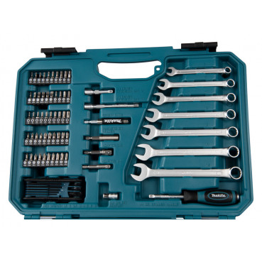 Coffret Makita 120 Outils à main | E-06616