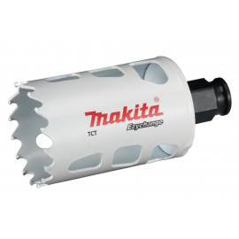 Scie cloche Makita multi-matériaux T.C.T, 44mm Ezychange - diamètre 44mm - profondeur maxi de perçage 60mm - 1 pièce(s) | E-06719