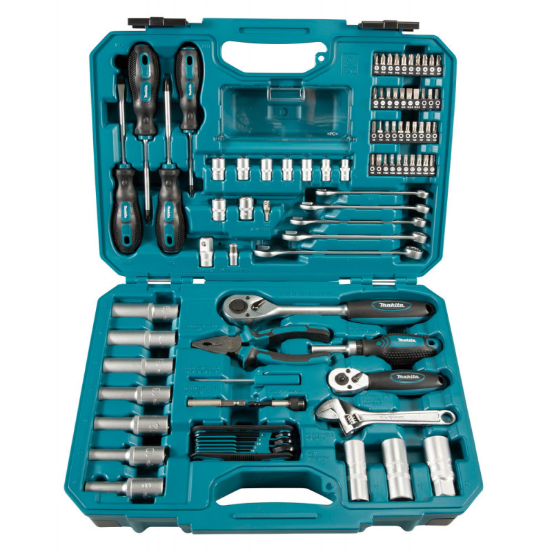 Coffret Makita 87 Outils à main | E-08458