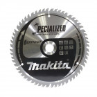 Image du produit : Lame de scie circulaire, T.C.T Efficut, 190 x 20mm 60 dents - diamètre 190mm - coupe-saignée 1,85mm Makita | E-11190