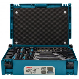 Coffret Makita d'outillage à main complet MAKPAC 87 Outils à main - 87 pièce(s) | E-11542