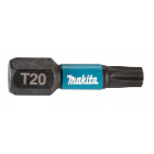 Image du produit : Pack embout de vissage à chocs (Impact Black) TORX - T20 25mm - 25 pièce(s) Makita | E-12382