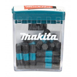 Pack embout de vissage à chocs (Impact Black) TORX - T30 50mm 25mm - 25 pièce(s) Makita | E-12653