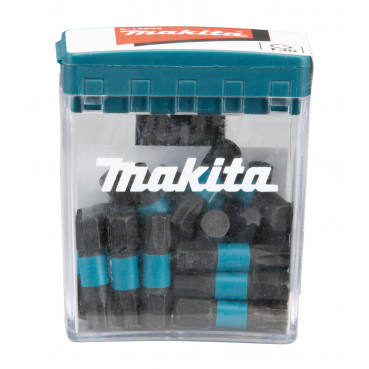 Pack embout de vissage à chocs (Impact Black) TORX - T30 50mm 25mm - 25 pièce(s) Makita | E-12653