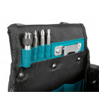 Image du produit : Holster porte outils pour visseuse convient pour le système de ceinture à sangle perceuse + Poche Makita | E-15182