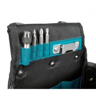 Holster porte outils pour visseuse convient pour le système de ceinture à sangle perceuse + Poche Makita | E-15182