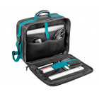 Image du produit : Sac malette à bandoulière porte outils pour technicien compartiment pour ordinateur et outillage Makita | E-15475