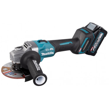 Meuleuse Makita Ø 125mm XGT 40 Volts MAX Lithium (Li-Ion) - 4 Ah - filetage M14 | GA005GM201