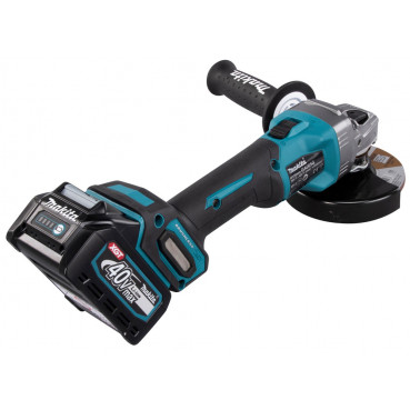 Meuleuse Makita Ø 125mm XGT 40 Volts MAX Lithium (Li-Ion) - 4 Ah - filetage M14 | GA005GM201