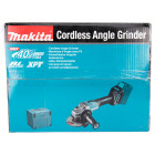 Image du produit : Meuleuse Makita Ø 125mm XGT 40 Volts MAX Lithium (Li-Ion) - 4 Ah - filetage M14 | GA005GM201