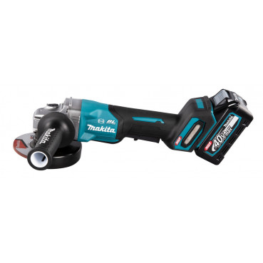 Meuleuse Makita Ø 125mm XGT 40 Volts MAX Lithium (Li-Ion) - 4 Ah - filetage M14 | GA013GM201