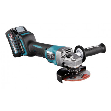 Meuleuse Makita Ø 125mm XGT 40 Volts MAX Lithium (Li-Ion) - 4 Ah - filetage M14 | GA013GM201